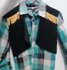 Kids Costumes to Hire - Checked shirt & black waistcoat - 7 years